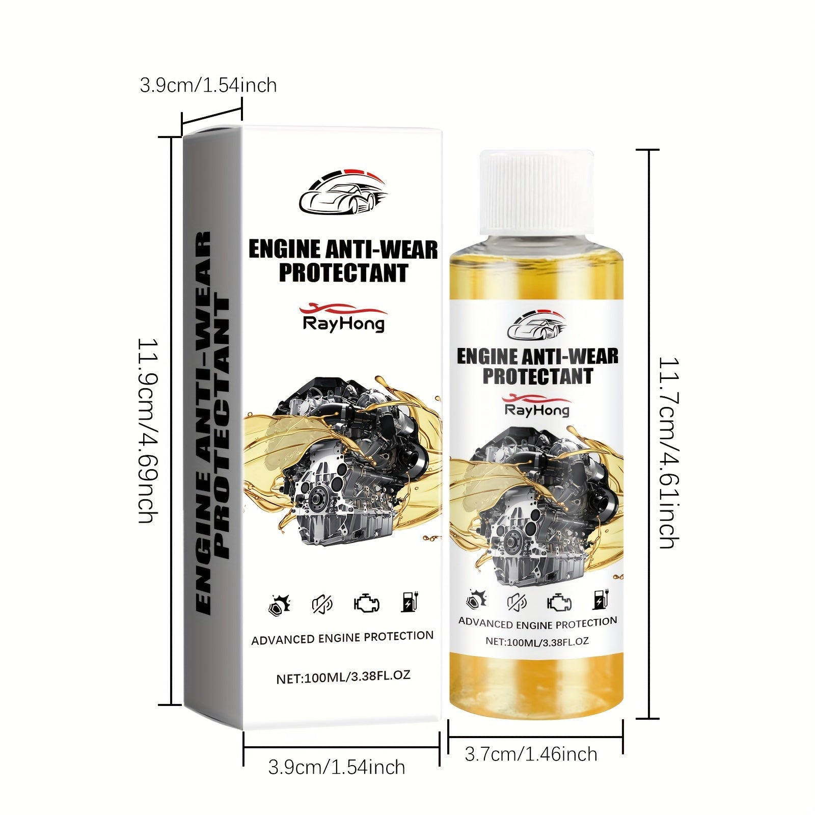 Engine Anti-Wear Protector Car Maintenance Rust Prevention Formula