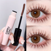 Women Waterproof Volumizing Mascara Black Brown Long-Lasting