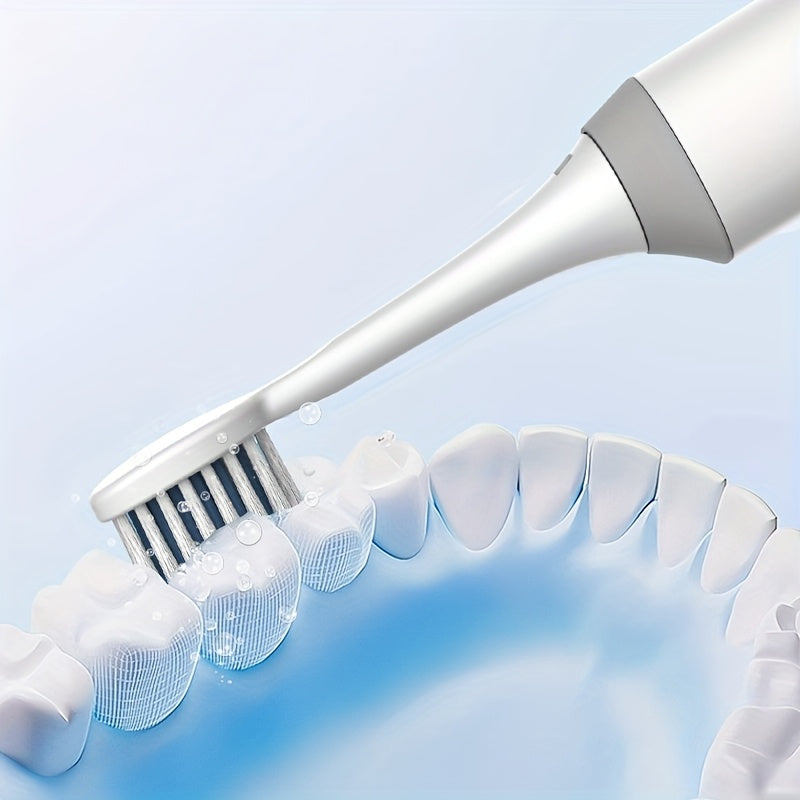 Electric Toothbrush for Adults White with Multiple Brush Heads, IPX7 Waterproof