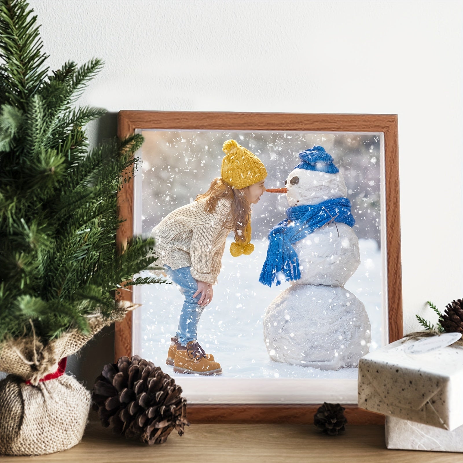 To'ylar, qizilchalar, tug'ilgan kunlar va pul sovg'alari kabi tadbirlar uchun shaxsiylashtirilgan chuqur ramka, 3D rasm ramkasi va pul qutisi bilan.