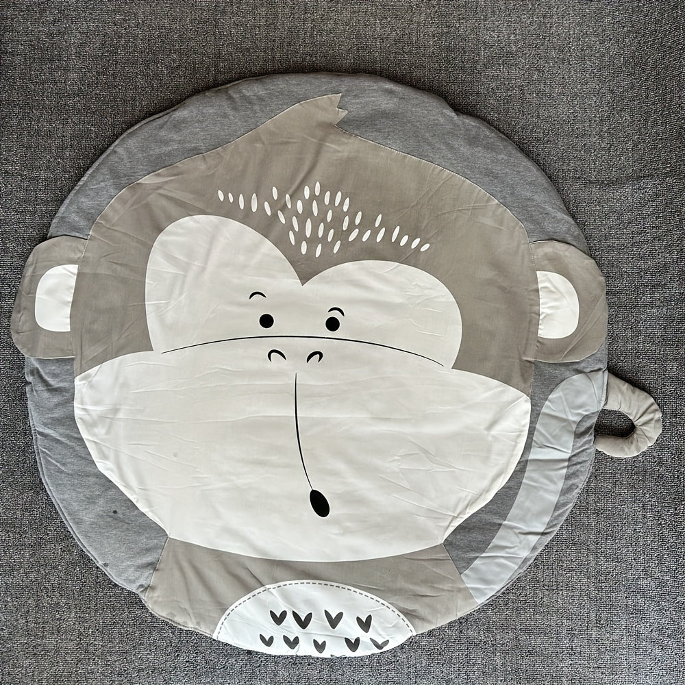 Kids' 3D Animal Carpet with Inner Liner for Play and Photo Backgrounds