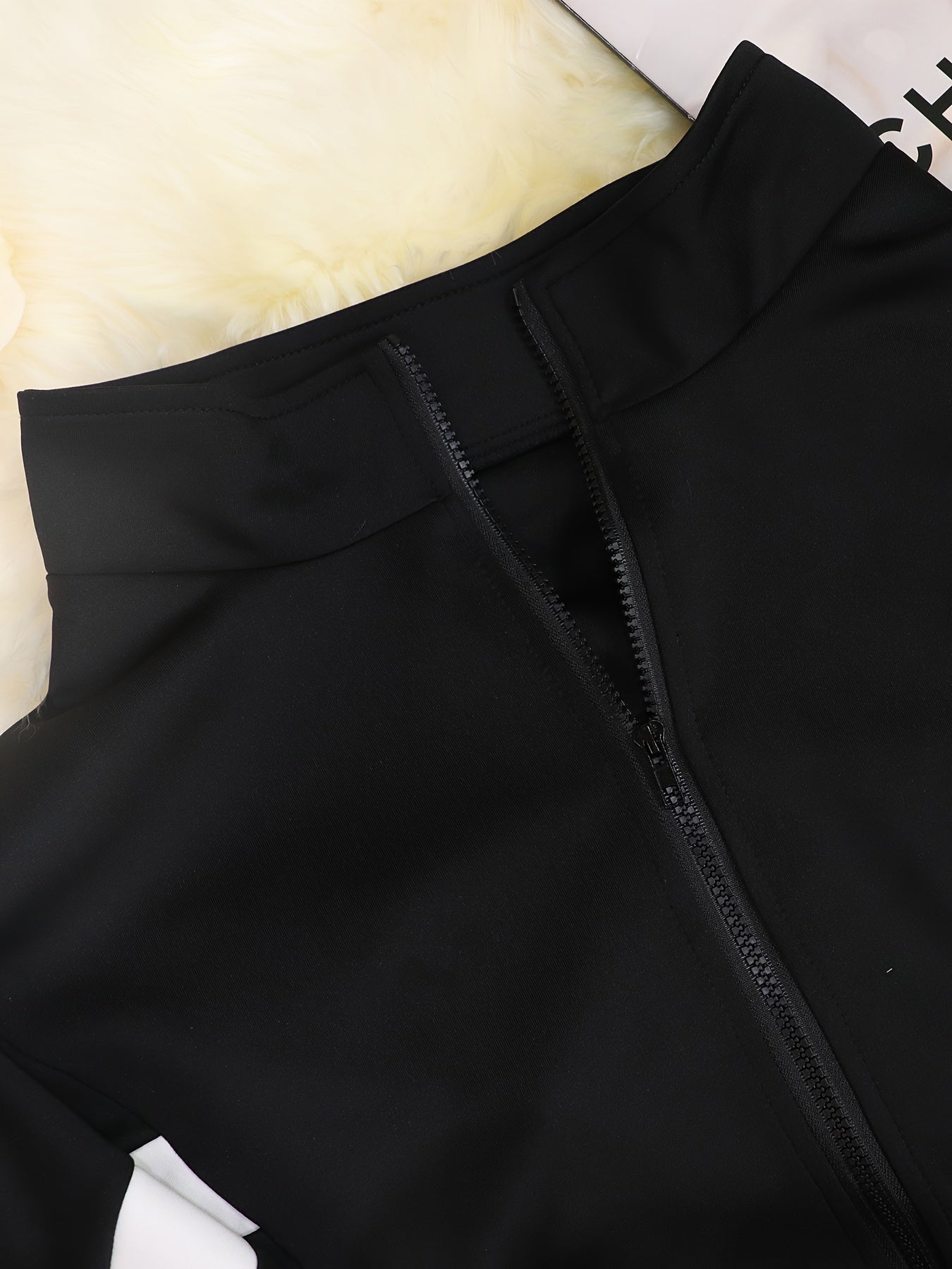 Plus Size Women's Autumn Winter Striped Long Sleeve Two-Piece Pants Set