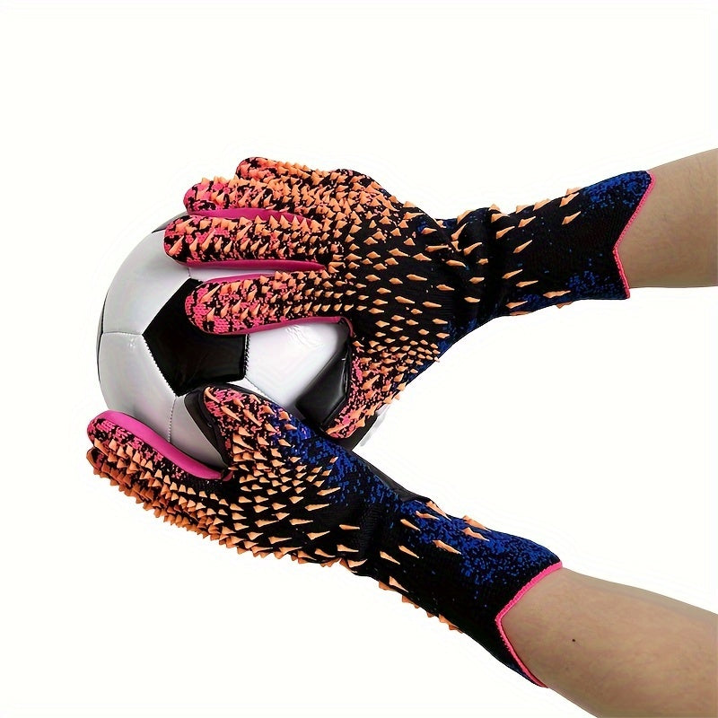 Soccer Goalkeeper Gloves for Men Women Youth with Giga Latex 4mm Grip Palm Protection Size 6-10