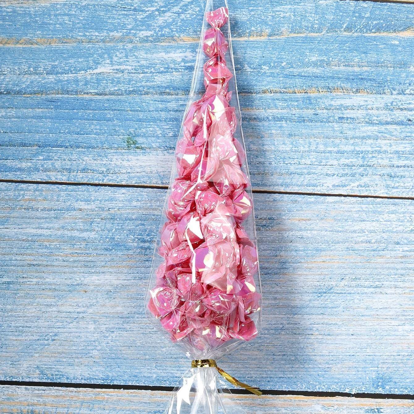 Candy and Popcorn Packaging Bags Set of 50 for Weddings and Parties