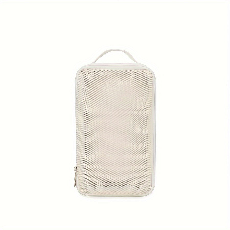 Waterproof Polyester Travel Organizer Bag with Compartments for Clothing and Essentials