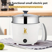 Olla eléctrica de acero inoxidable de gran capacidad con vaporizador para cocinar al vapor, guisar y estofar