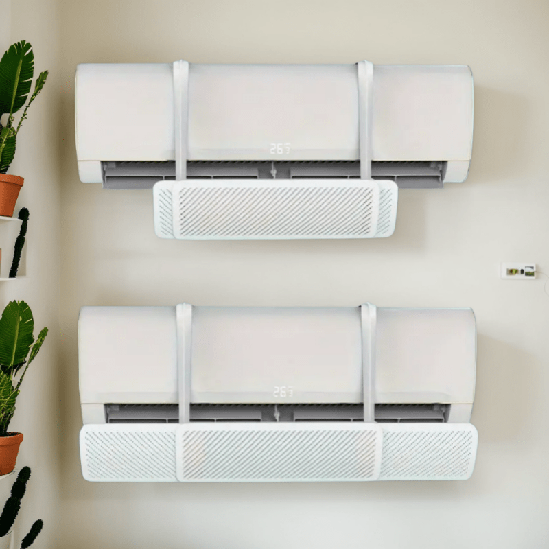 Deflector de aire acondicionado de plástico para flujo de aire suave y comodidad