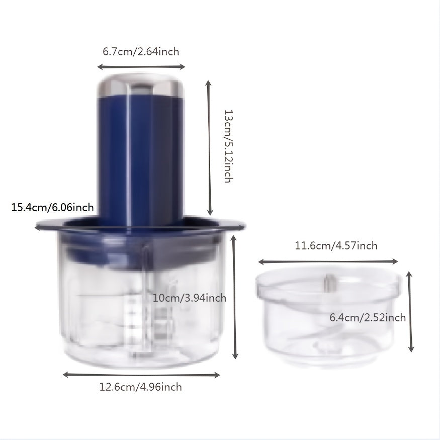 Электрическая кухонная машина для измельчения мяса с чашами и лезвиями 220В 2000об/мин