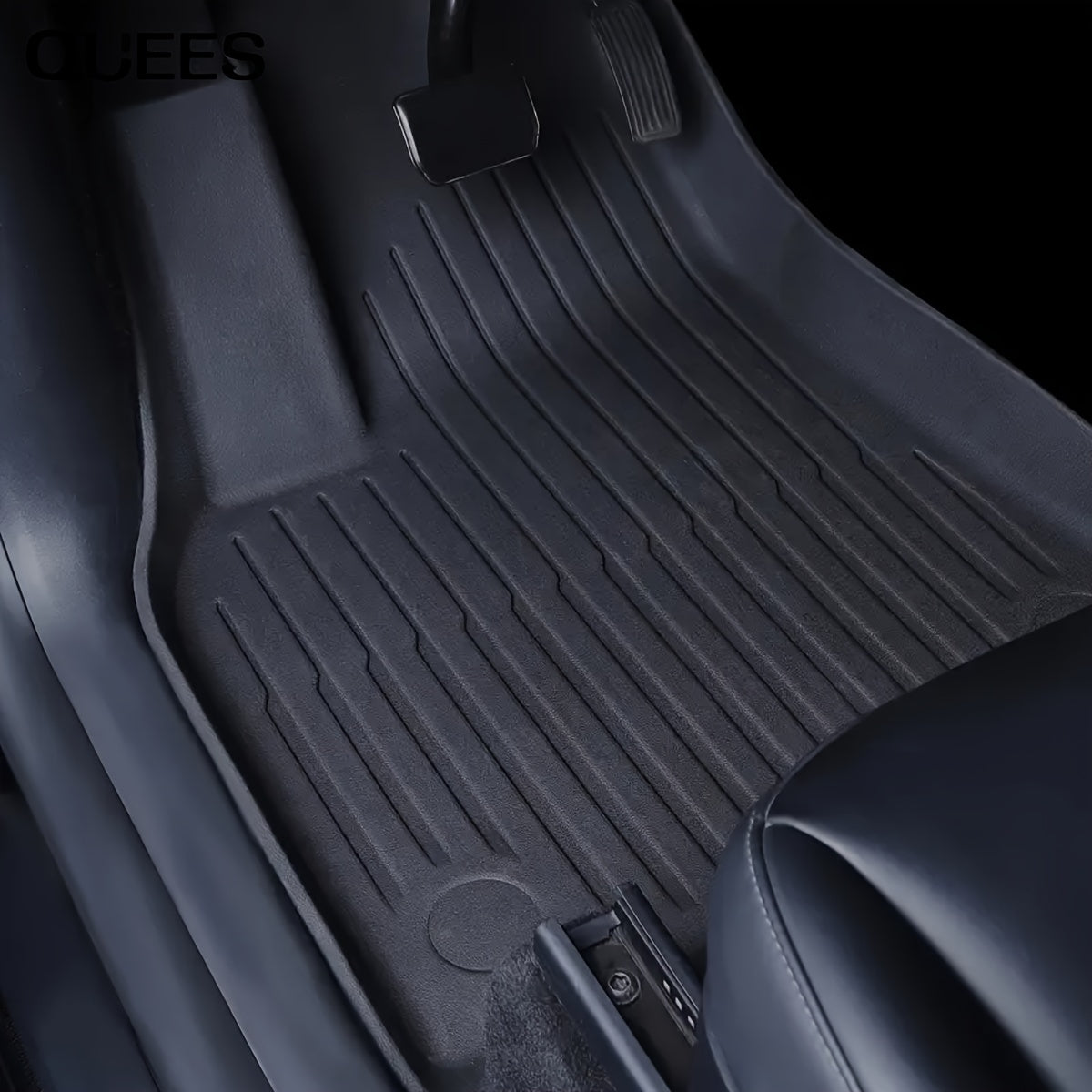 Car Floor Mats for Model Y and Model 3 TPE Durable Floor Liners