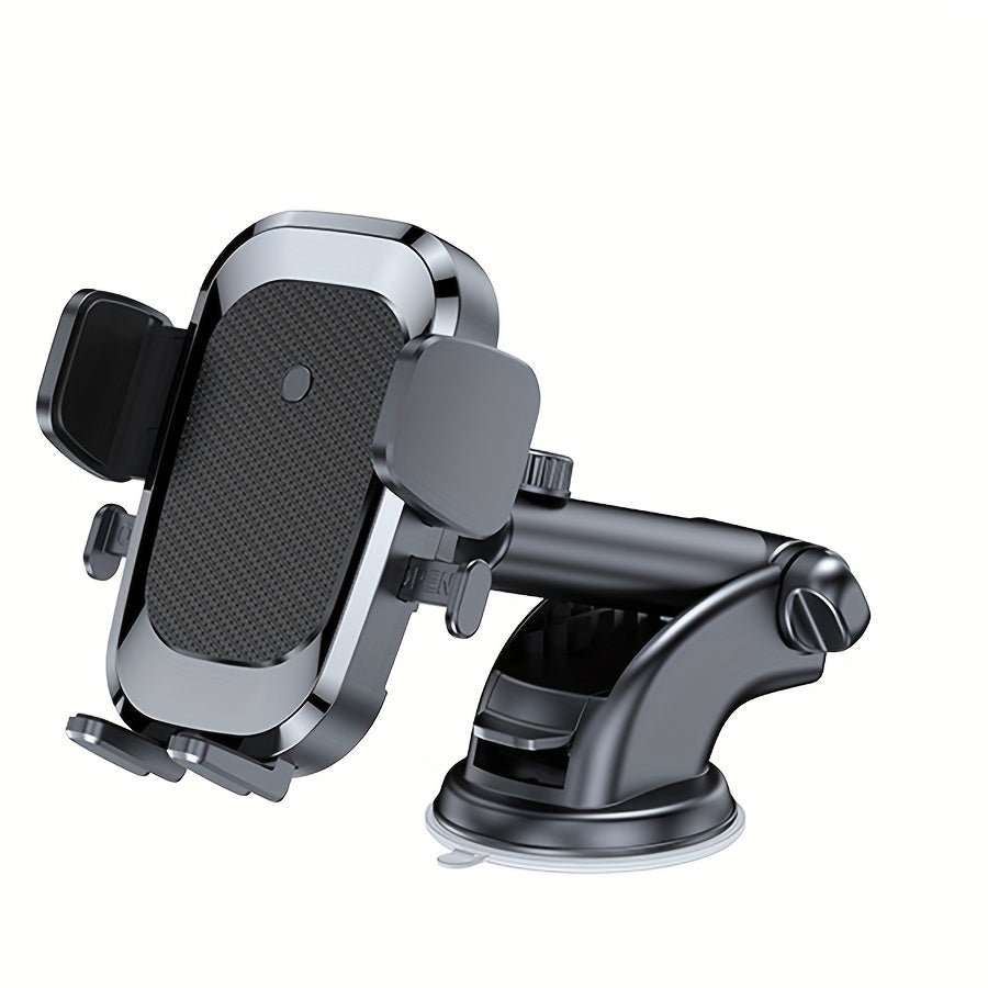 Soporte universal para teléfono de coche ajustable con giro en el tablero