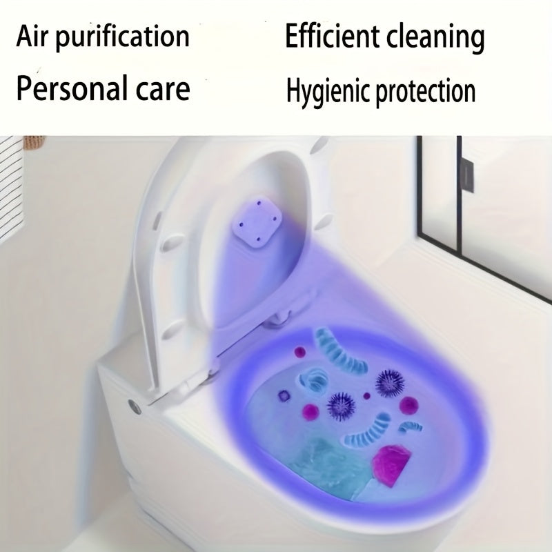 UV Toilet Protector with Gravity-Sensing Lid and UVC Sterilization