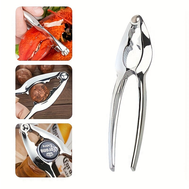 Qattiq metall oshxona asbobi, yong'oq, fındıq va boshqalarni osonlik bilan sindiradi - eng yaxshi ko'p funksiyali yong'oq sindiruvchi asbob.