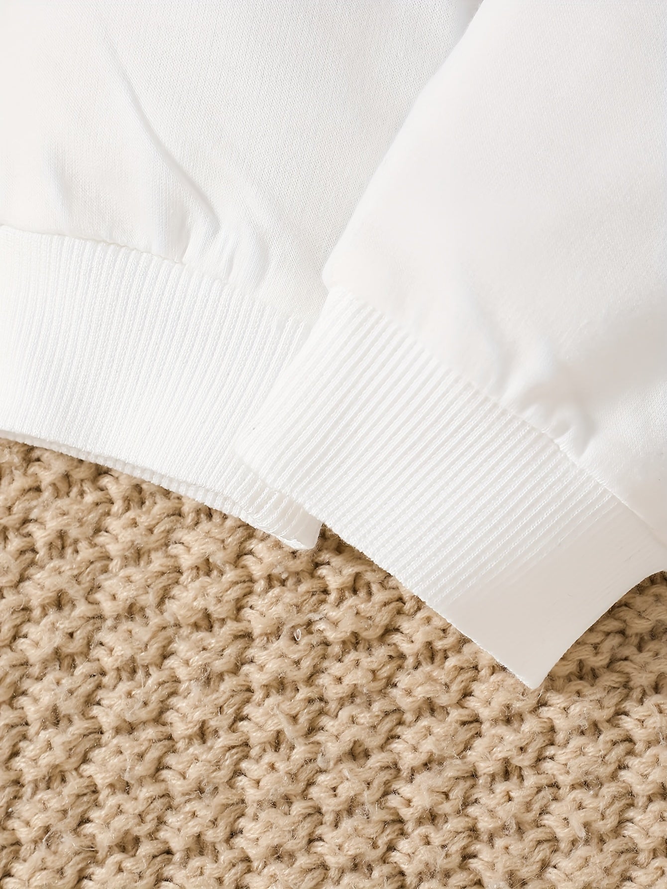 Baby Boys Hoodie and Sweatpants Set Autumn Winter Teddy Bear Print Polyester Comfortable