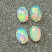 Ethiopian Opal Cabochon Grade A in White and Black for Jewelry Making