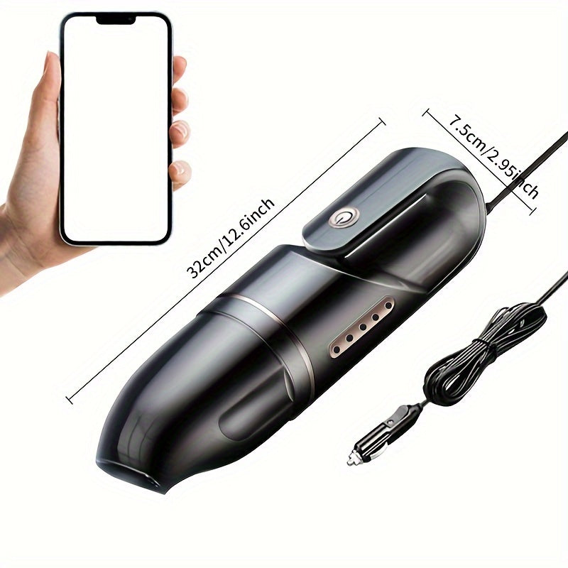 Portable Car Vacuum Cleaner Handheld Wet Dry Pet Hair Removal