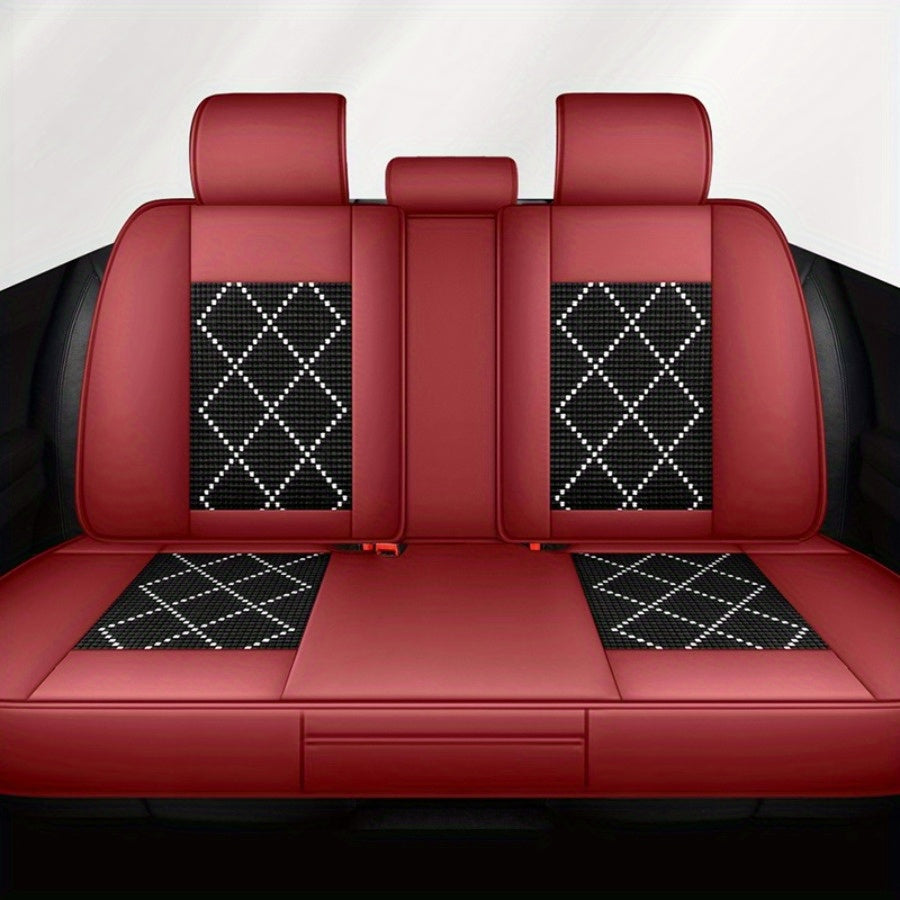 Summer Breathable Full Coverage Car Seat Cover Wear-Resistant Ventilated