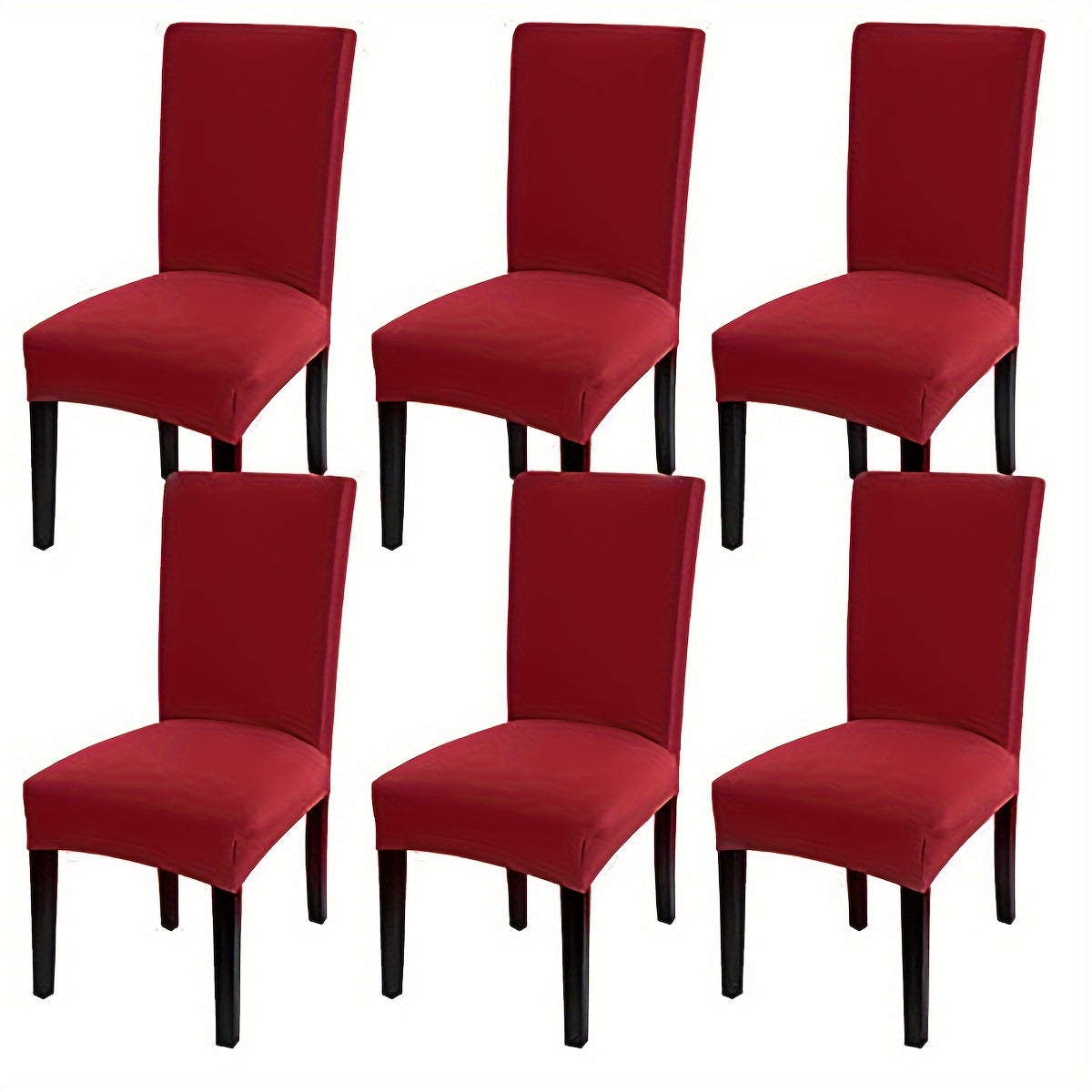 Waterproof 6 Milk Fiber Chair Cover for Indoor and Outdoor Use