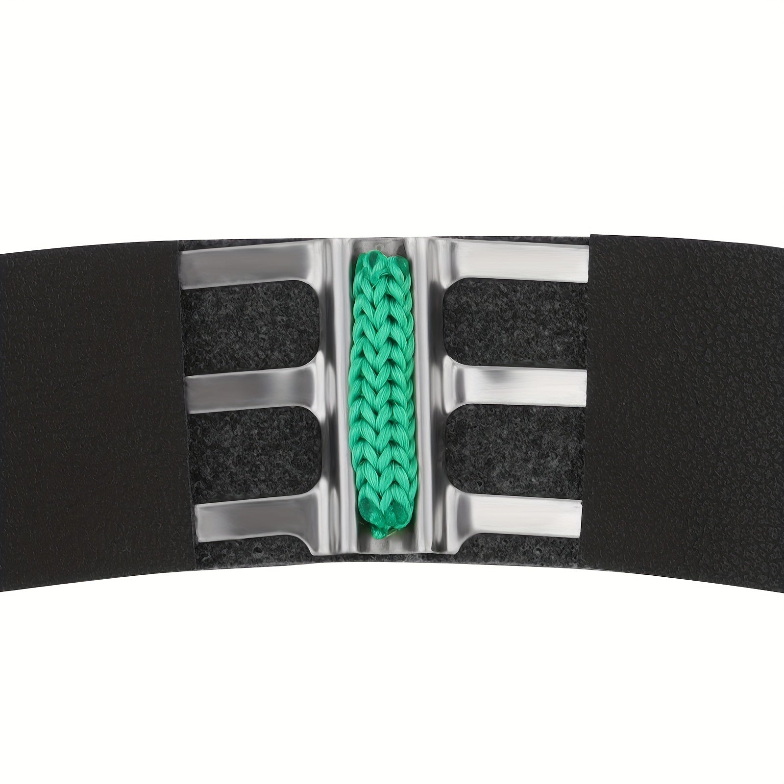 Черная имитированная кожаная клинтовая зажимка с регулируемыми винтами для кларнета си-бемоль