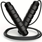 Jump Rope with Memory Foam Handles for Cardio and Weight Loss Training