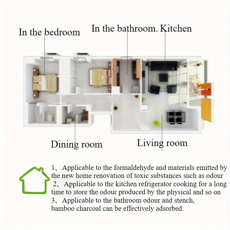 Household Reusable Color Changing Silicone Dehumidification Pack 399g Moisture Absorber