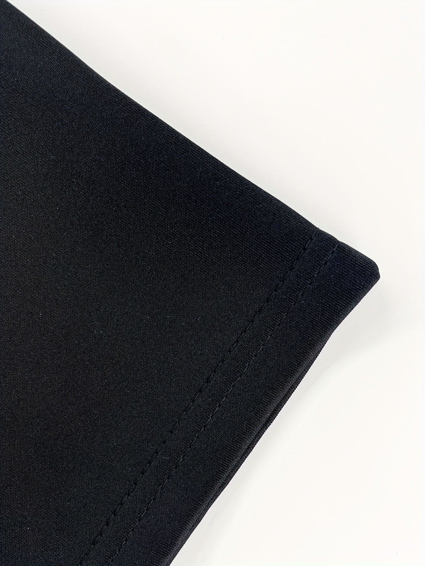 Men's White Relaxed Fit Trousers All-Season Polyester Casual Pockets