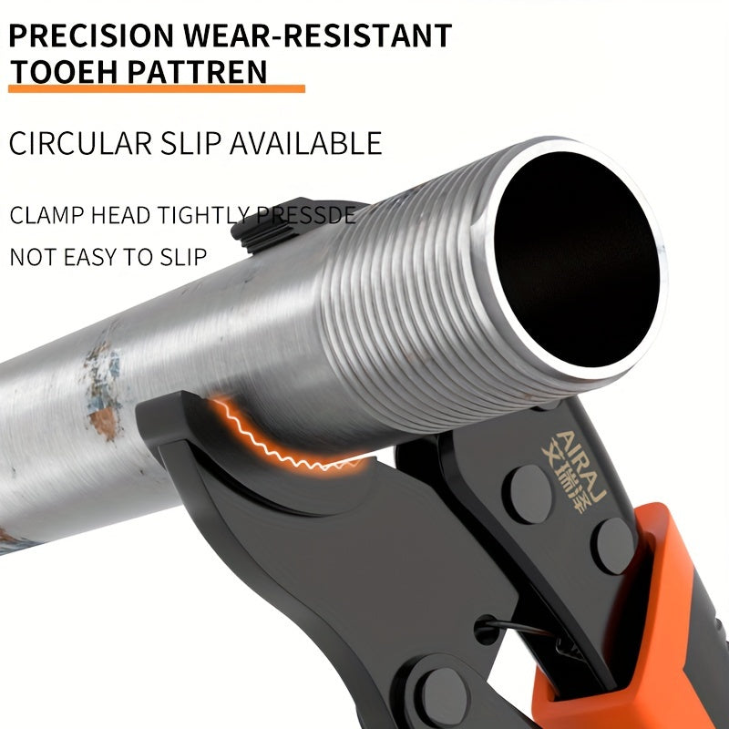 Тяжелые промышленные плоскогубцы из высокоуглеродистой стали с нескользящими рукоятками для работы с металлом и трубами