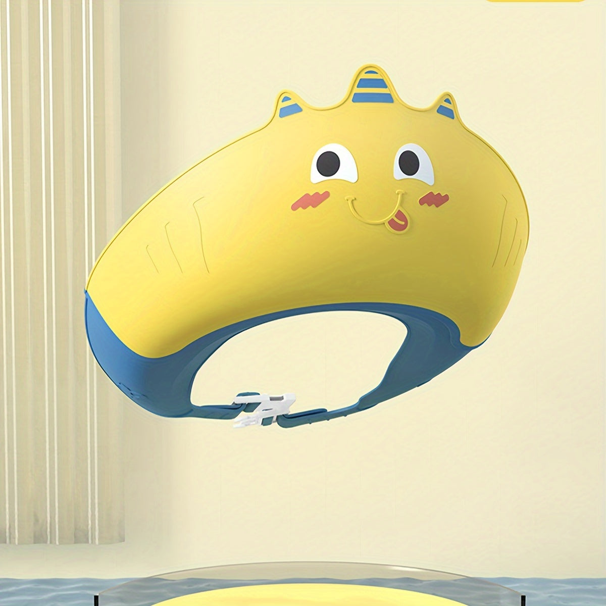 Милый силиконовый чепчик для шампуня в форме енота, изготовленный из материала PP+TPE, многоцветный, идеально подходит для повседневного ношения и мытья волос.