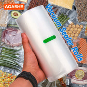 5m BPA-bepul vakuum yopishtiruvchi rulonlar, yirtiqlarga chidamli, hidga qarshi, Sous Vide taom tayyorlash uchun