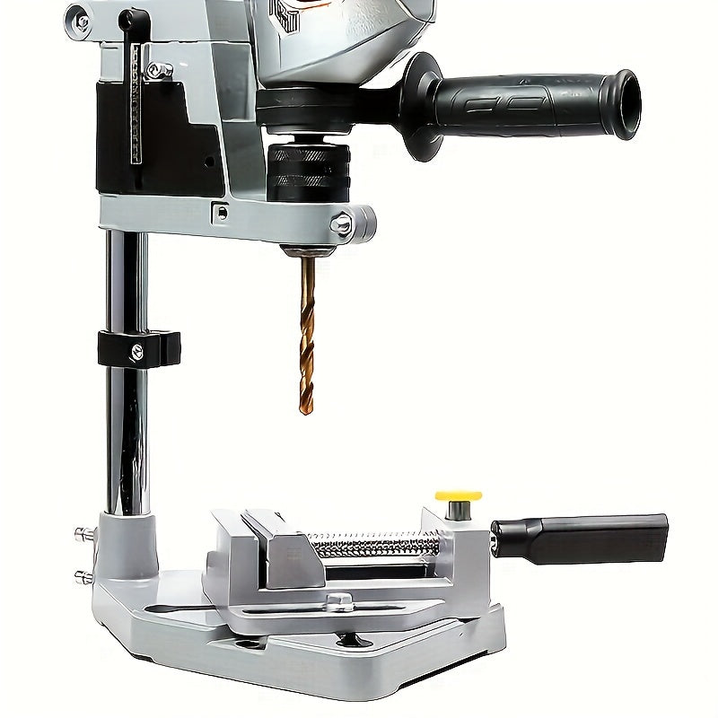 Тяжёлая алюминиевая зажимная тиски и стойка для сверлильного станка для деревообработки и инженерных работ
