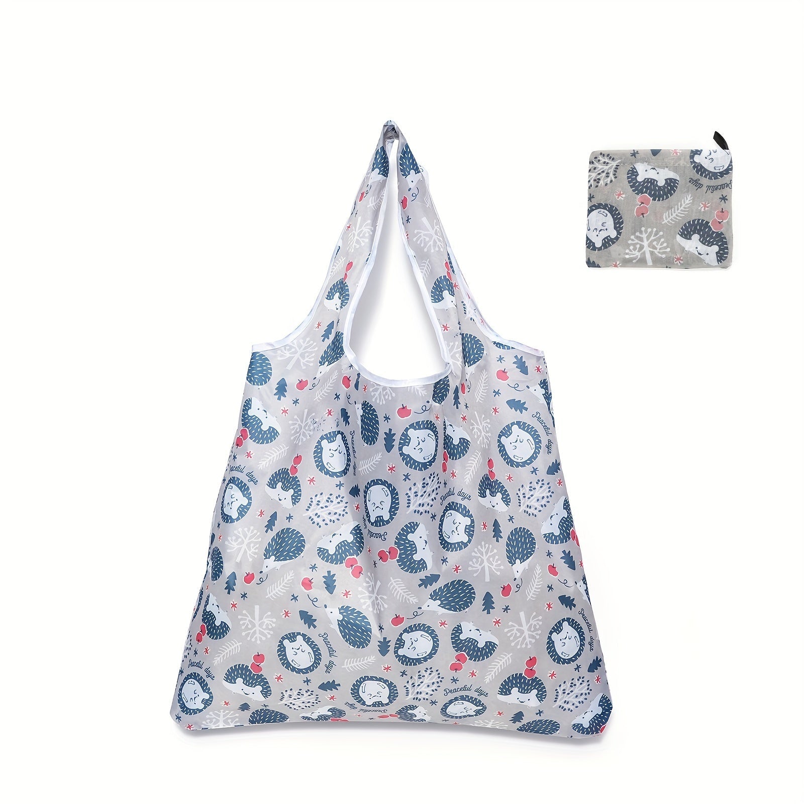 Large Capacity Reusable Oxford Cloth Shopping Bag with Portable Hand-held Storage