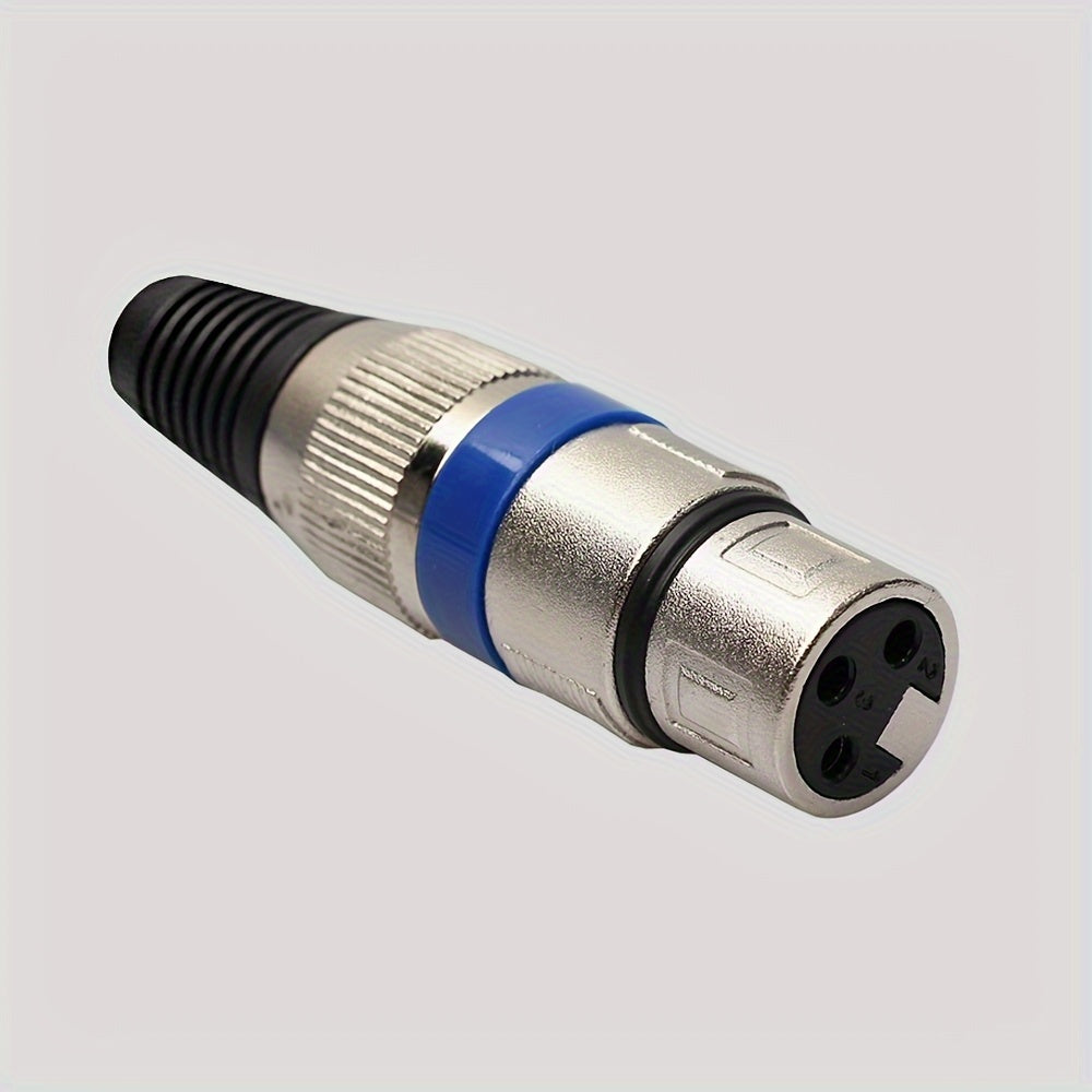 3-Pin XLR Male-to-Female Audio Connectors 20-Pin ATX Round Ethernet Cable