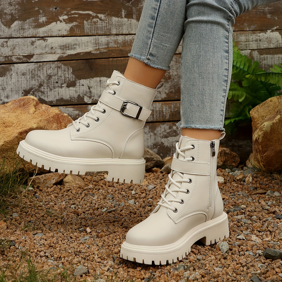 Women's Winter Ankle Boots Soft Warm Sole Anti-slip Shoes