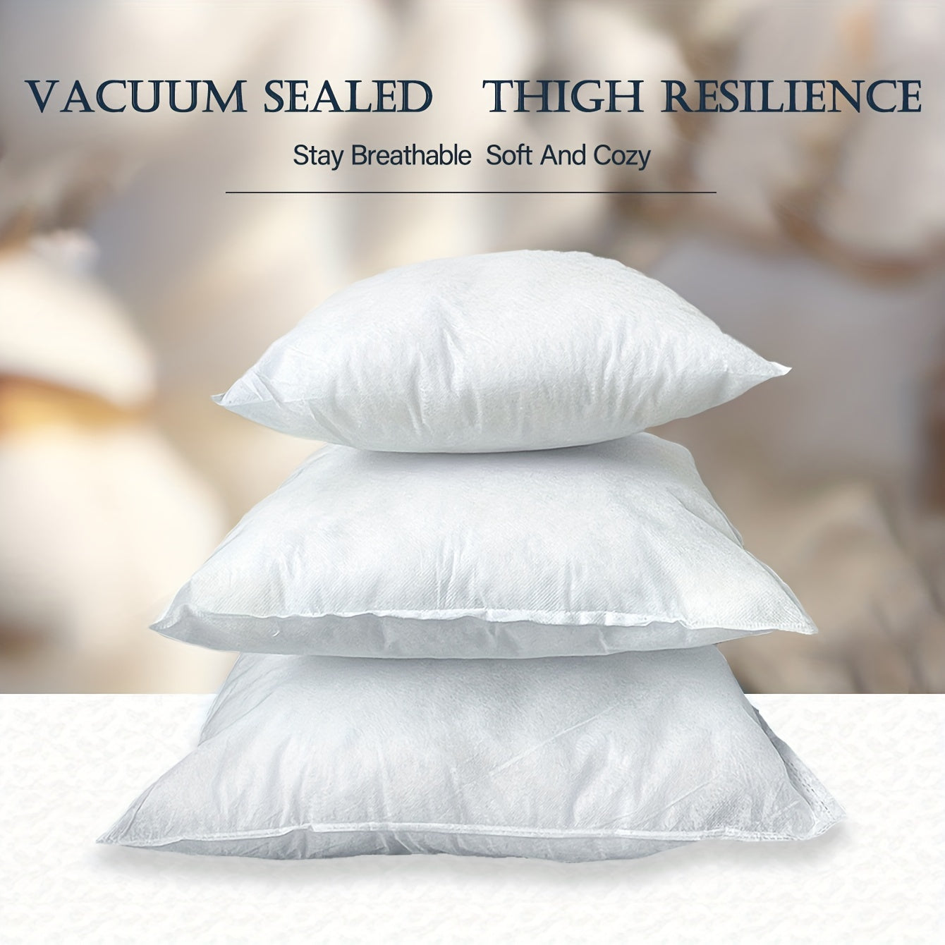 Non-Woven Pillow Core Lightweight Breathable Soft Sleep Support