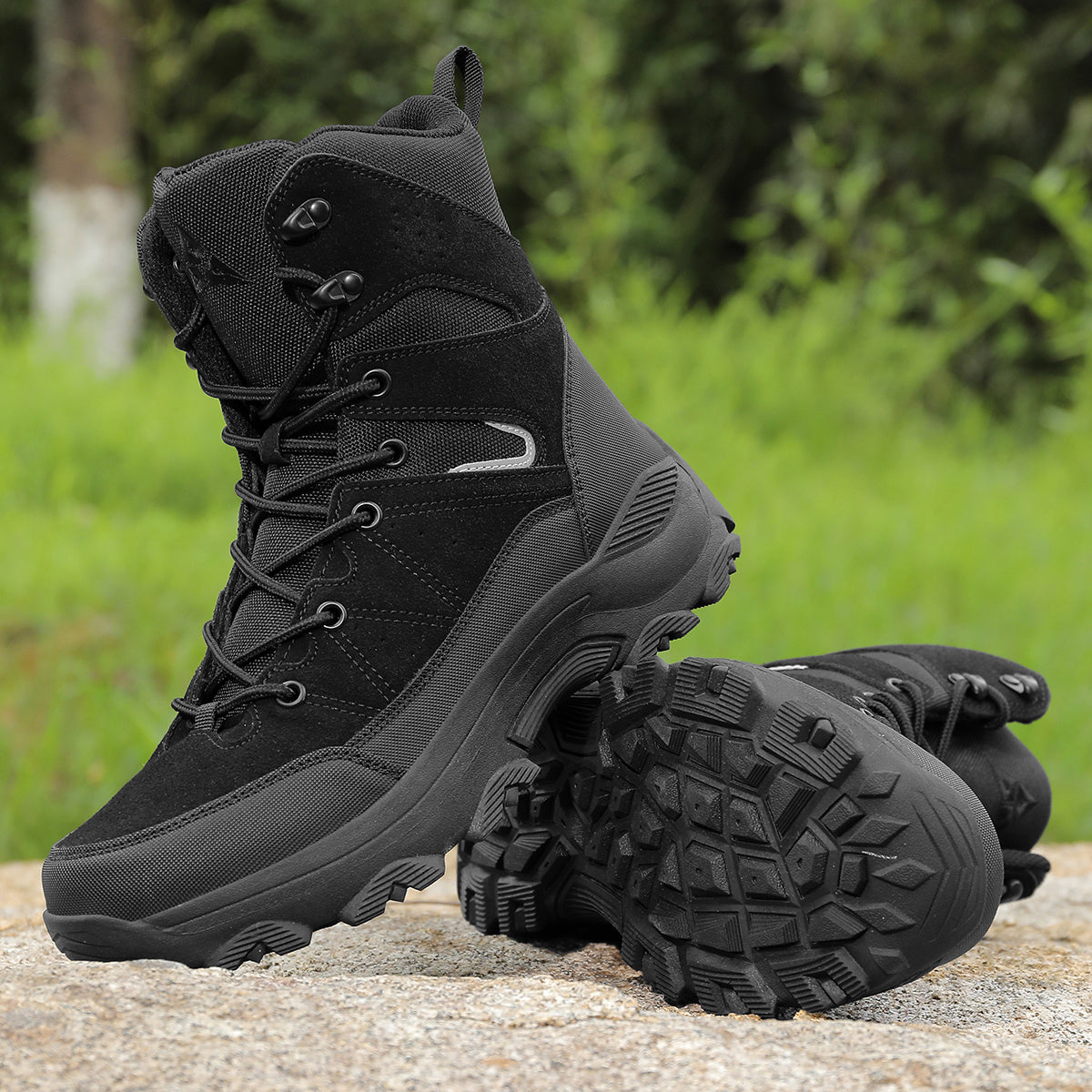 Women's Winter Tactical Boots Wear-Resistant Lightweight Comfortable Round Toe