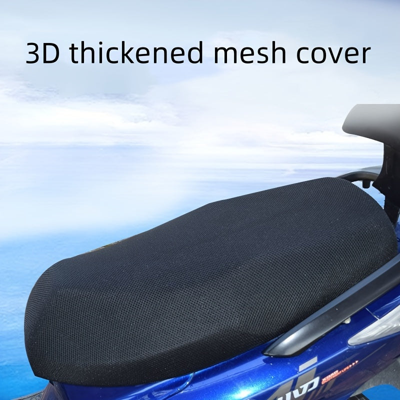 Universal Breathable Cell Grid Seat Cover for Car Motorcycle All Seasons