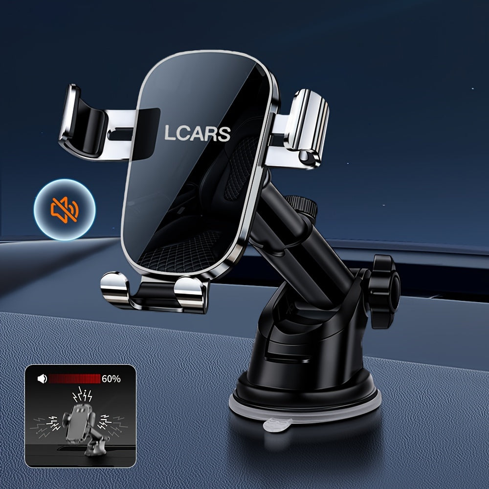 Universal mobil telefon avtomobil uchun o'rnatish, oltin rangli yopishqoq kupali bracket bilan