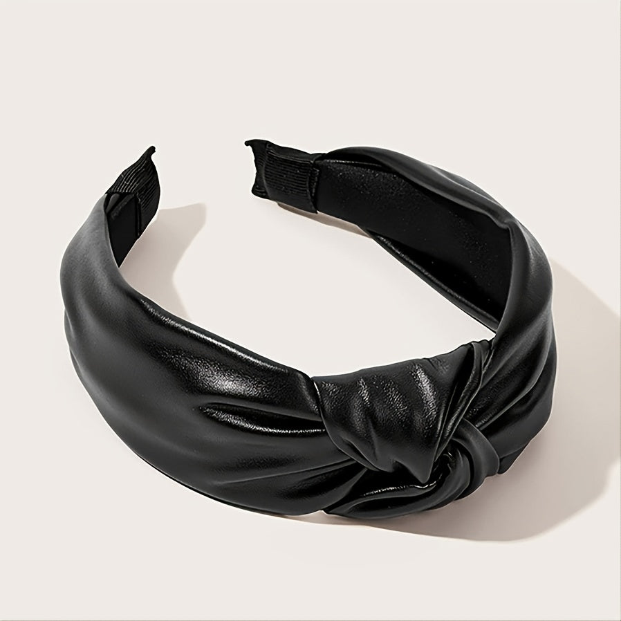 Bandanas con nudo para mujeres y niñas, accesorios para el cabello con nudo cruzado, regalo