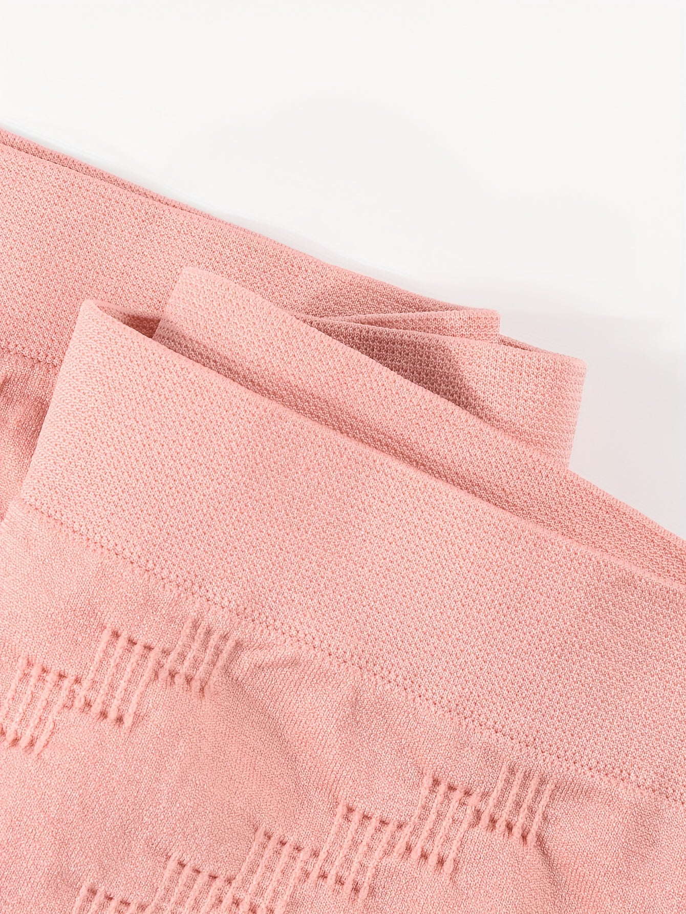 Women's Seamless Crotchless Mid-Waist Shorts Set 6 Pieces