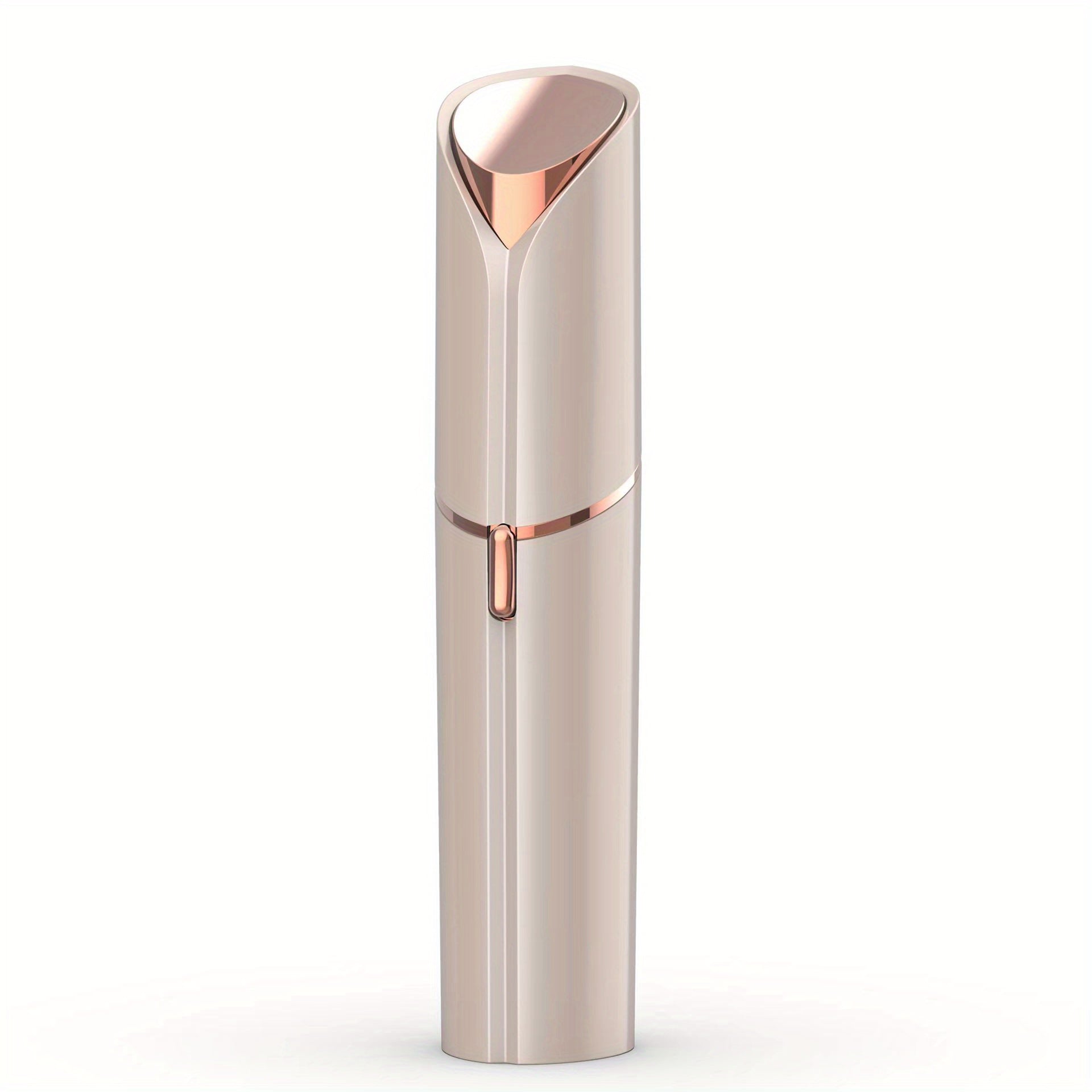 Women's Rose Gold Facial Hair Trimmer Rechargeable with USB Charging