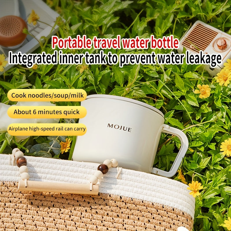 Portable Electric Foldable Kettle Stainless Steel 500ml Travel Hot Water