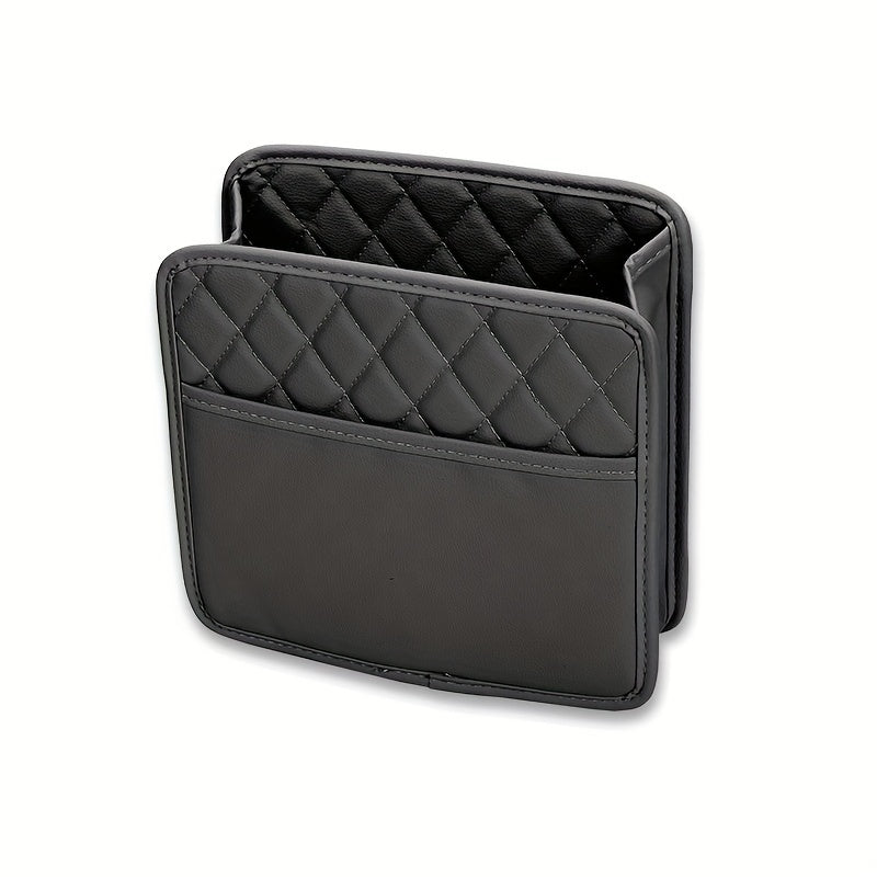 Car Seat Organizer with 360° Rotation Large Capacity Storage and Phone Holder