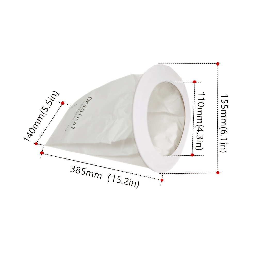 1 ta Nilfisk changyutgich chang sumkasi va HEPA filtr to'plami, GD5, Adgility 6XP, BackVac6 bilan mos keladi, qog'oz va mato materiallaridan tayyorlangan (#1471098000)