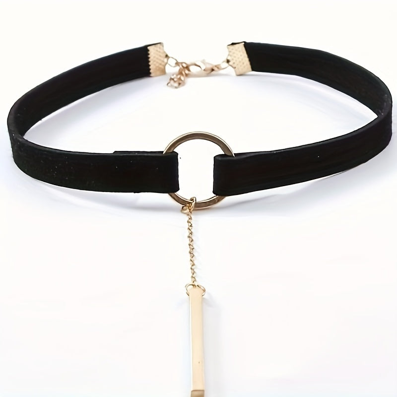 6 ta Ayollar uchun Gotik Choker Marjonlar to'plami