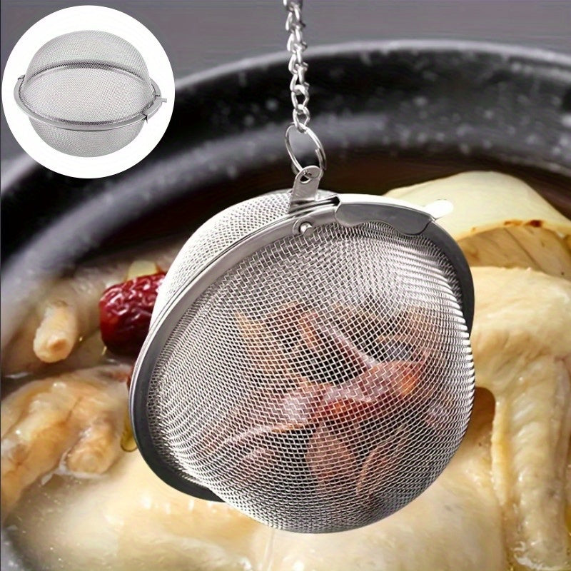 Stainless Steel Herbal Infuser Ball Mesh Strainer for Tea and Soups