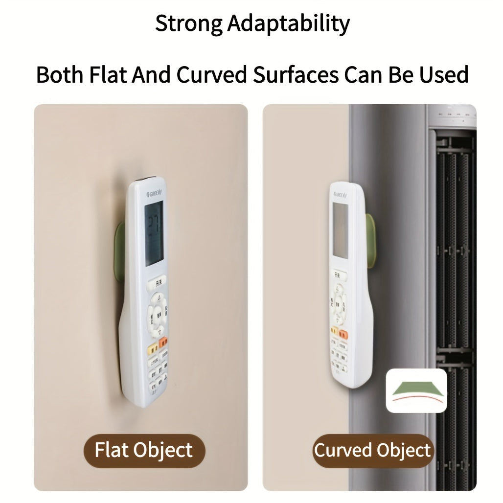 Soporte magnético para mando a distancia en silicona para pared, sin taladro, pack de 1, 2 o 4