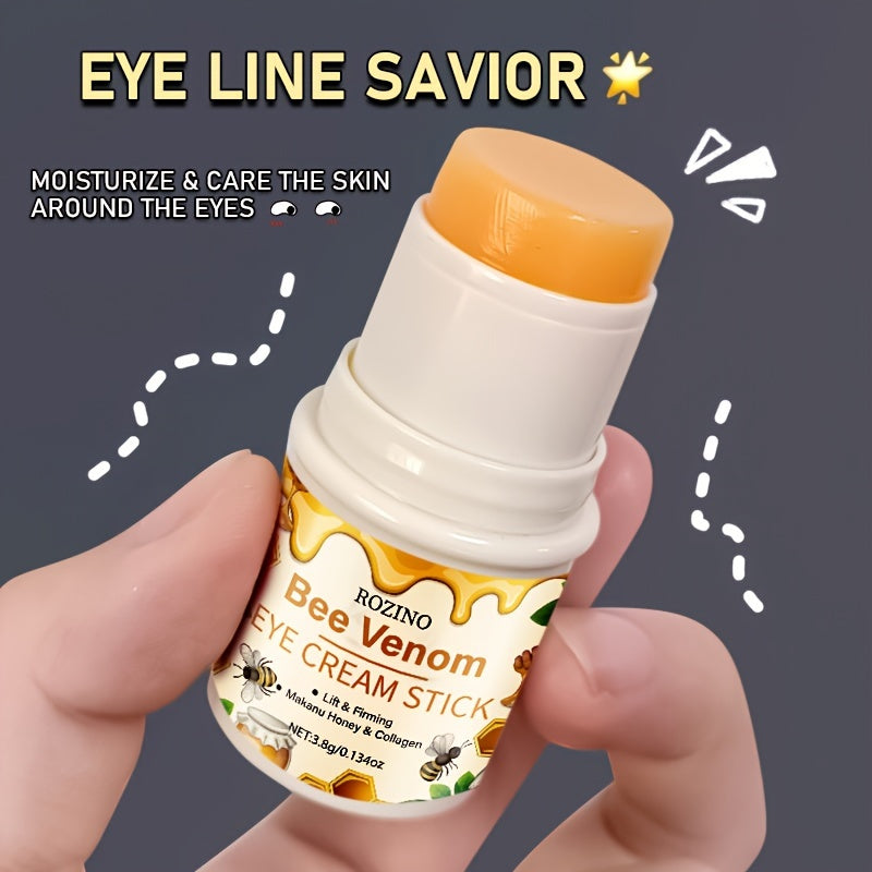 Unisex 3.8g Bee Venom Eye Cream Stick Moisturizing Brightening