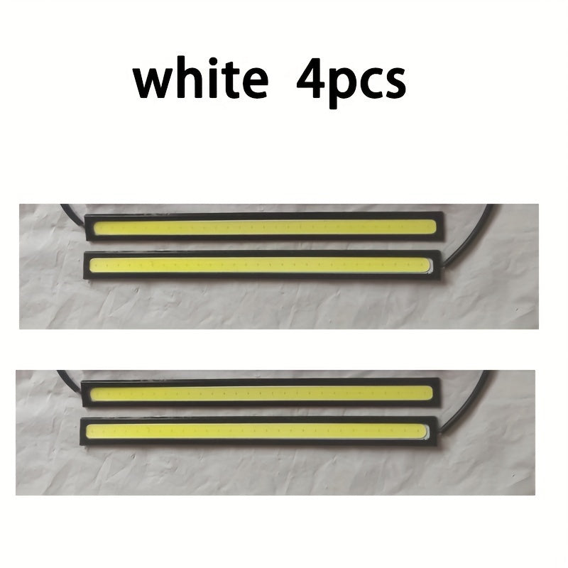 Luces de tira LED COB universales para coches y motocicletas 16.99cm 12V