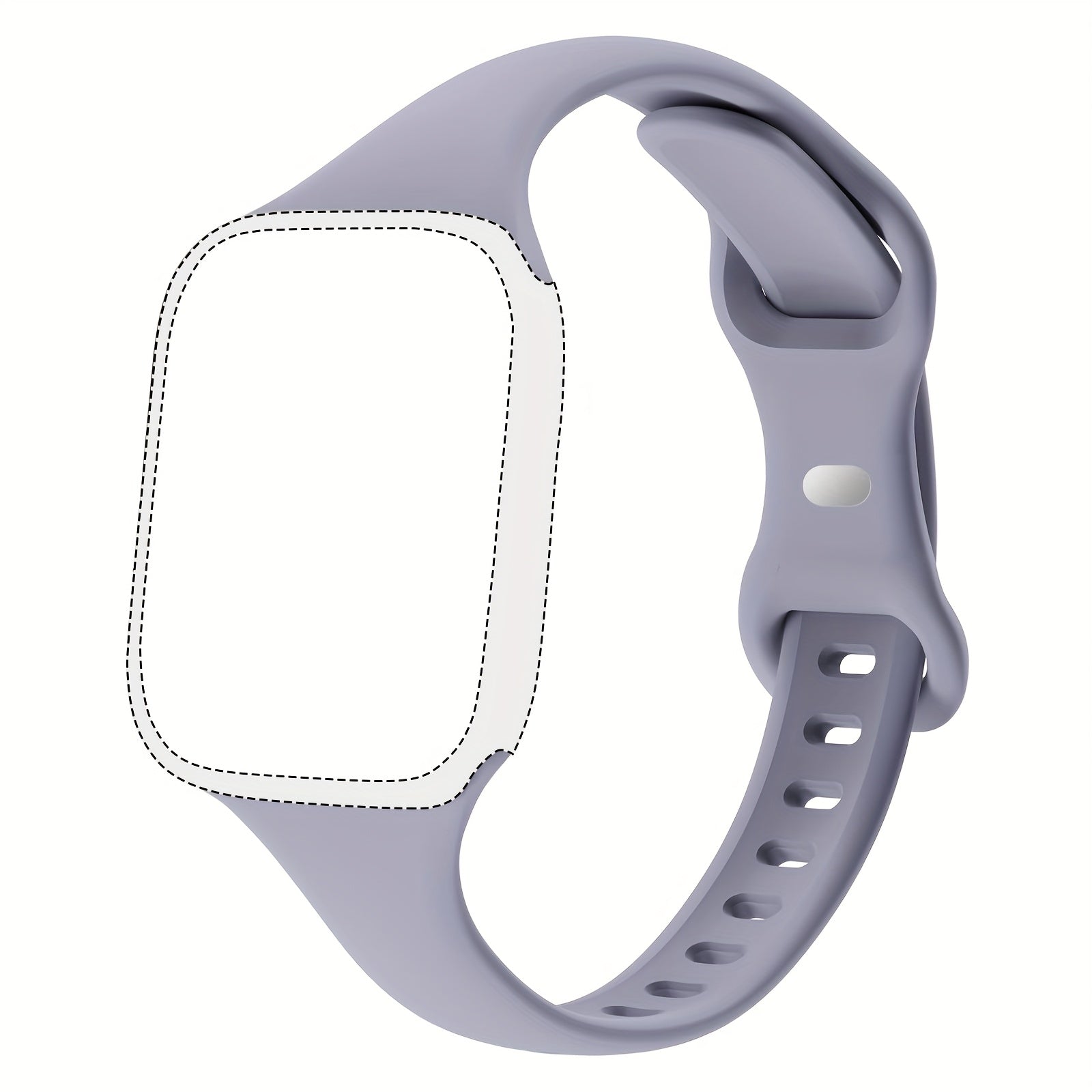 Slim Silicone Watch Bands for Men Women Compatible with Apple Watch Series 1-10 Ultra SE 38mm 40mm 42mm 44mm 45mm 49mm