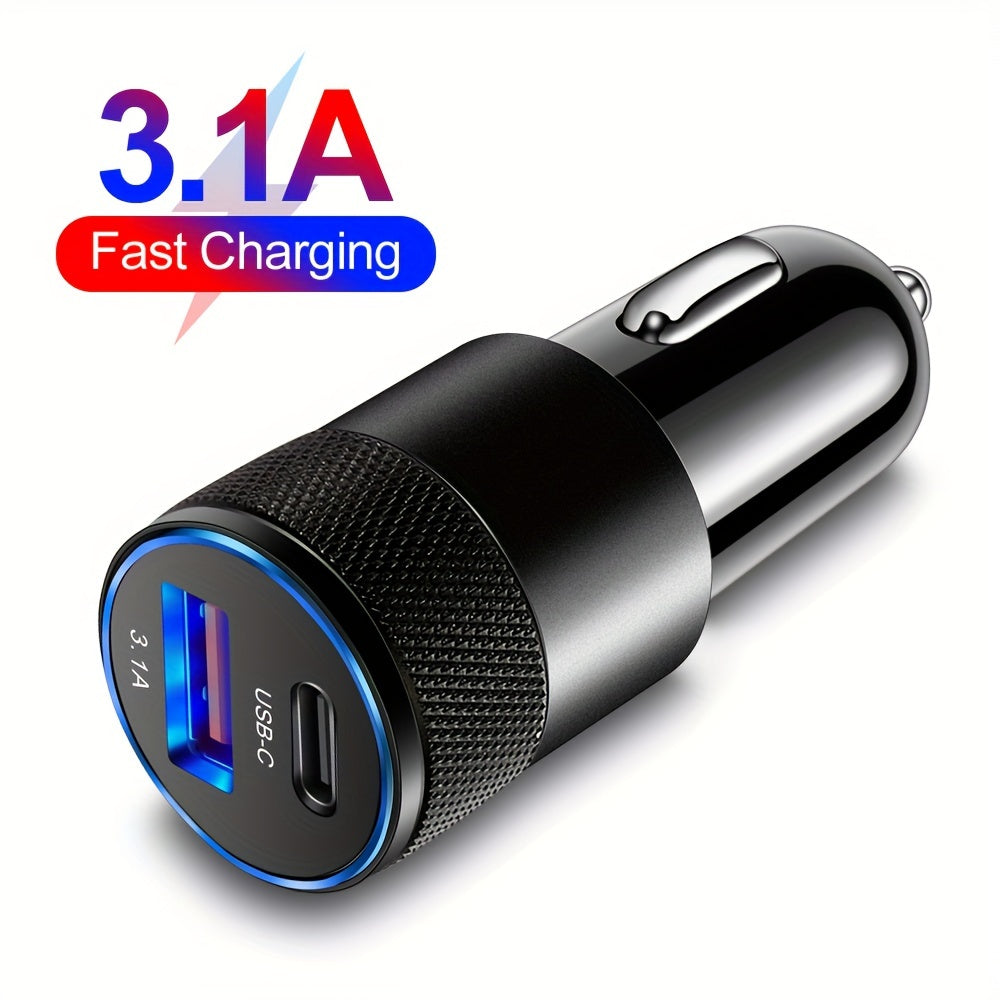Fast Charging USB PD Car Charger for Xiaomi Huawei Phones