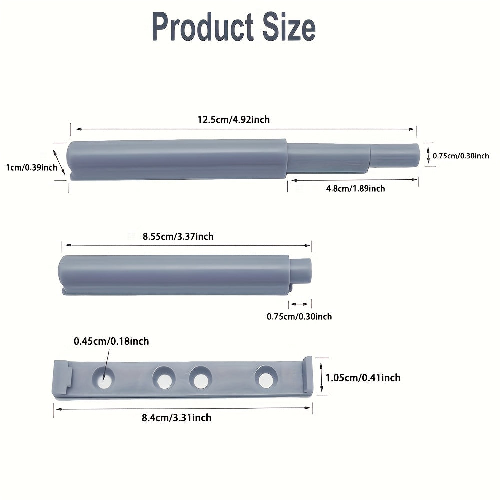 Set of 5/10/15/20 Plastic Automatic Rebound Door Switch for High Doors and Drawers
